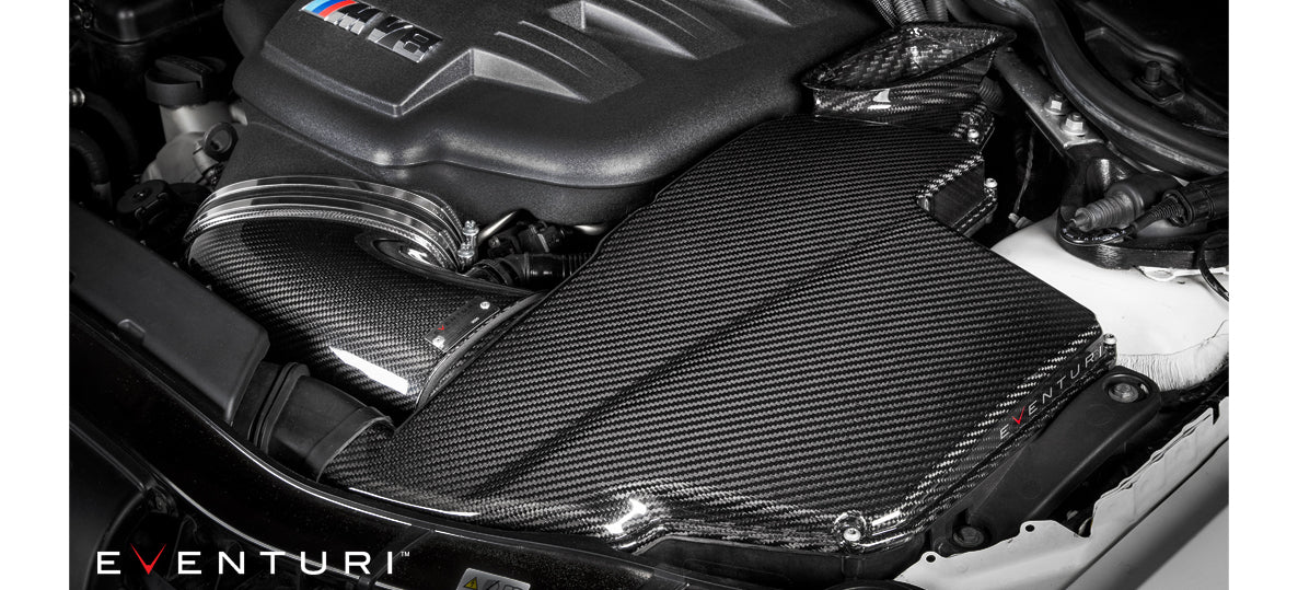 BMW M3 E92 (S65) Eventuri Carbon Fibre Airbox Lid - AUTOID - Air Intakes - Eventuri