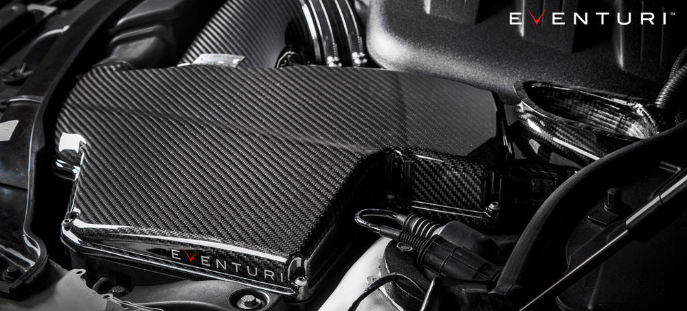 BMW M3 E92 (S65) Eventuri Carbon Fibre Airbox Lid - AUTOID - Air Intakes - Eventuri