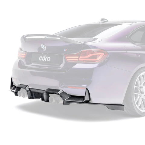 BMW M3 F80 & M4 F82 Carbon Fibre Rear Diffuser Final Edition by Adro (2014-2020) - AUTOID® - Rear Diffusers - Adro