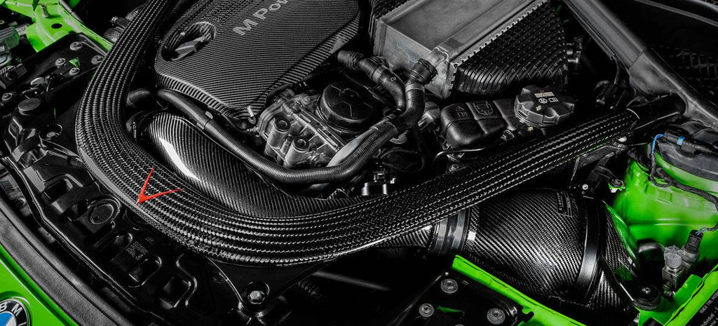 BMW M3 F80 & M4 F82 Eventuri V2 Full Black Carbon Fibre Intake Kit (2014 - 2020) - AUTOID - Air Intakes - Eventuri