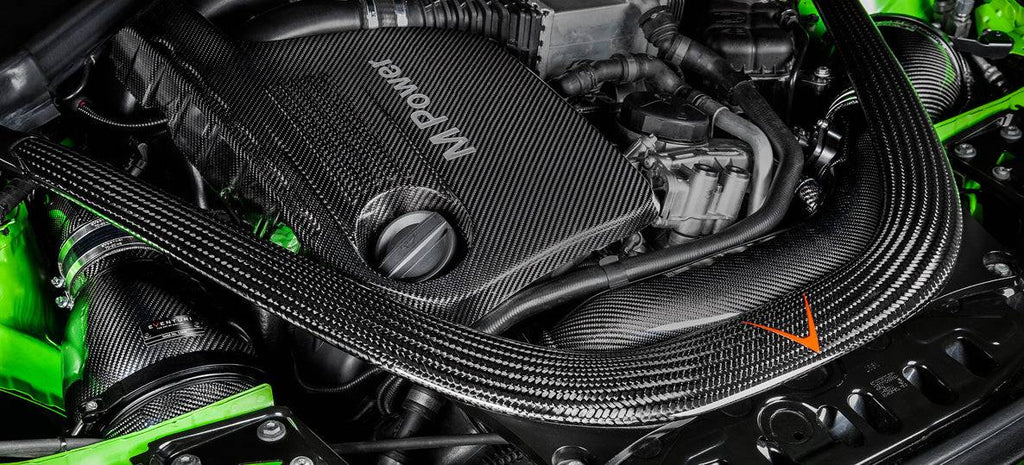 BMW M3 F80 & M4 F82 Eventuri V2 Full Black Carbon Fibre Intake Kit (2014-2020) - AUTOID® - Air Intakes - Eventuri