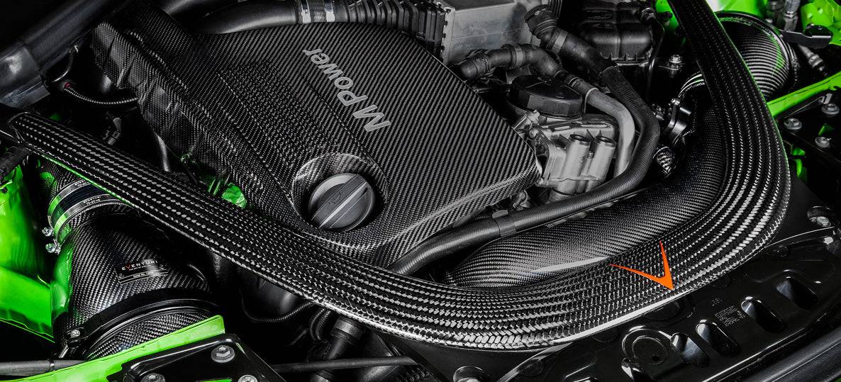 BMW M3 F80 & M4 F82 Eventuri V2 Full Black Carbon Fibre Intake Kit (2014-2020) - AUTOID® - Air Intakes - Eventuri