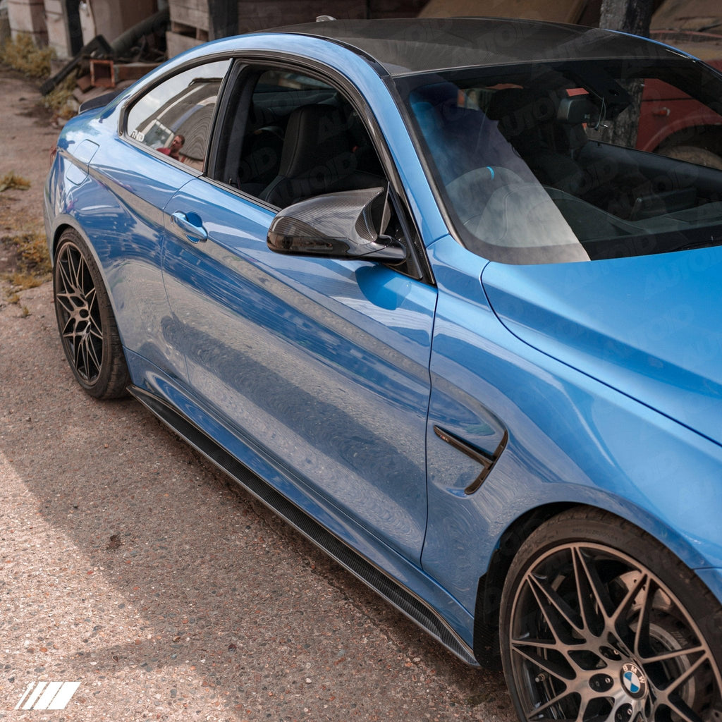 BMW M3 F80 & M4 F82 F83 Carbon Fibre Arch Guard Set by AP (2014-2020) - AUTOID® - Arch Guards & Flaps - Automotive Passion