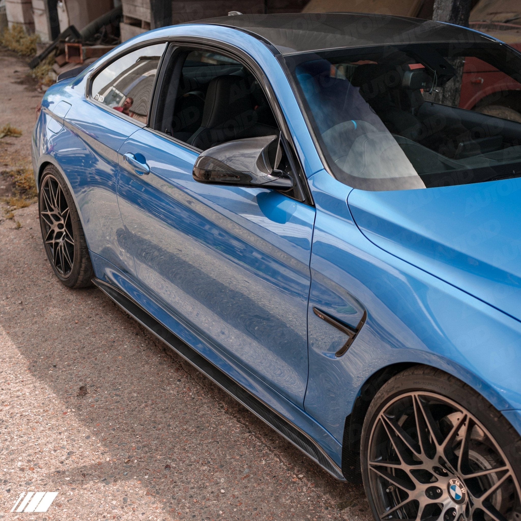 BMW M3 F80 & M4 F82 F83 Carbon Fibre Arch Guard Set by AP (2014-2020) - AUTOID® - Arch Guards & Flaps - Automotive Passion