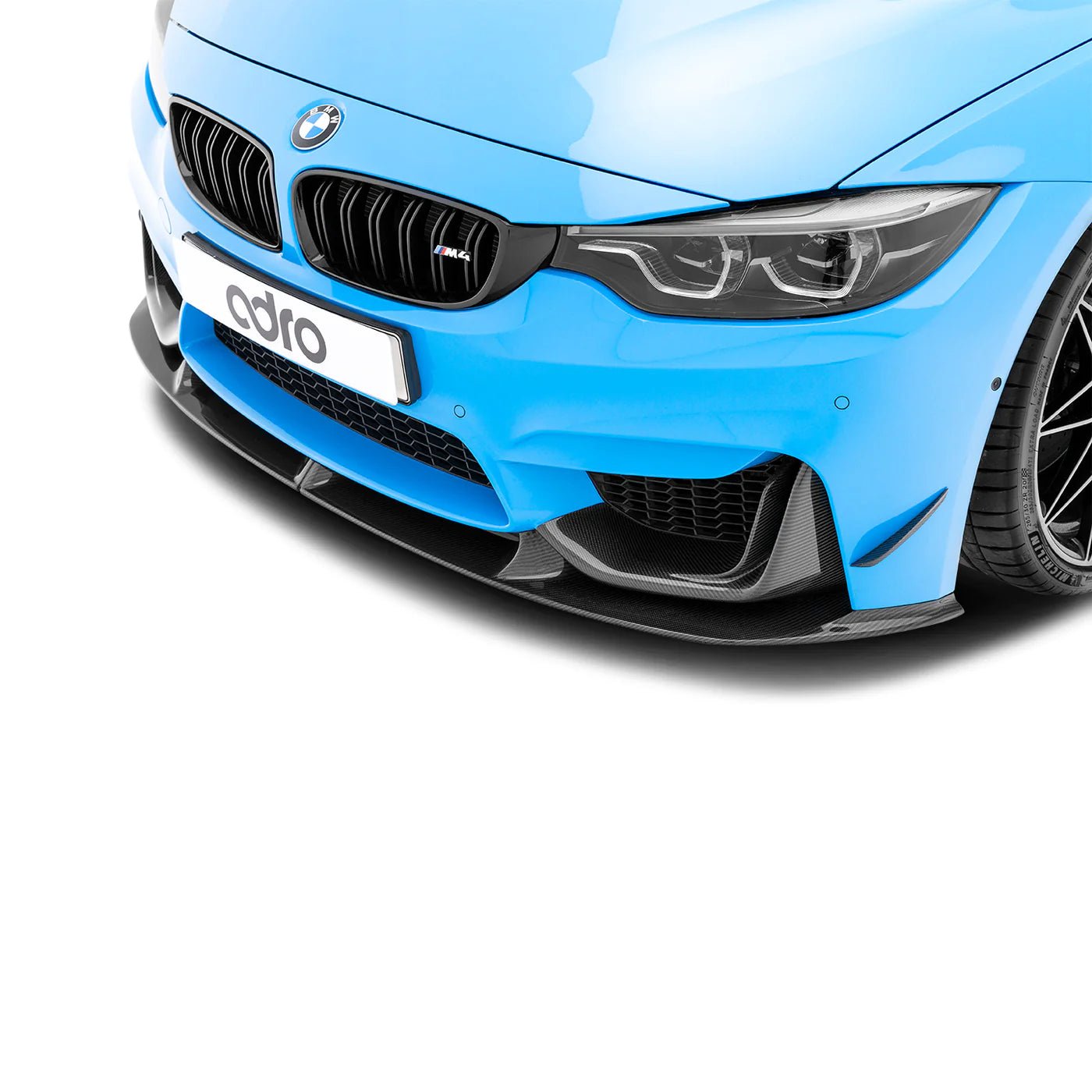 BMW M3 F80 & M4 F82 F83 Pre - Preg Carbon Fibre Front Air Ducts by Adro (2014 - 2020) - AUTOID - Bumper Inserts & Trim - Adro