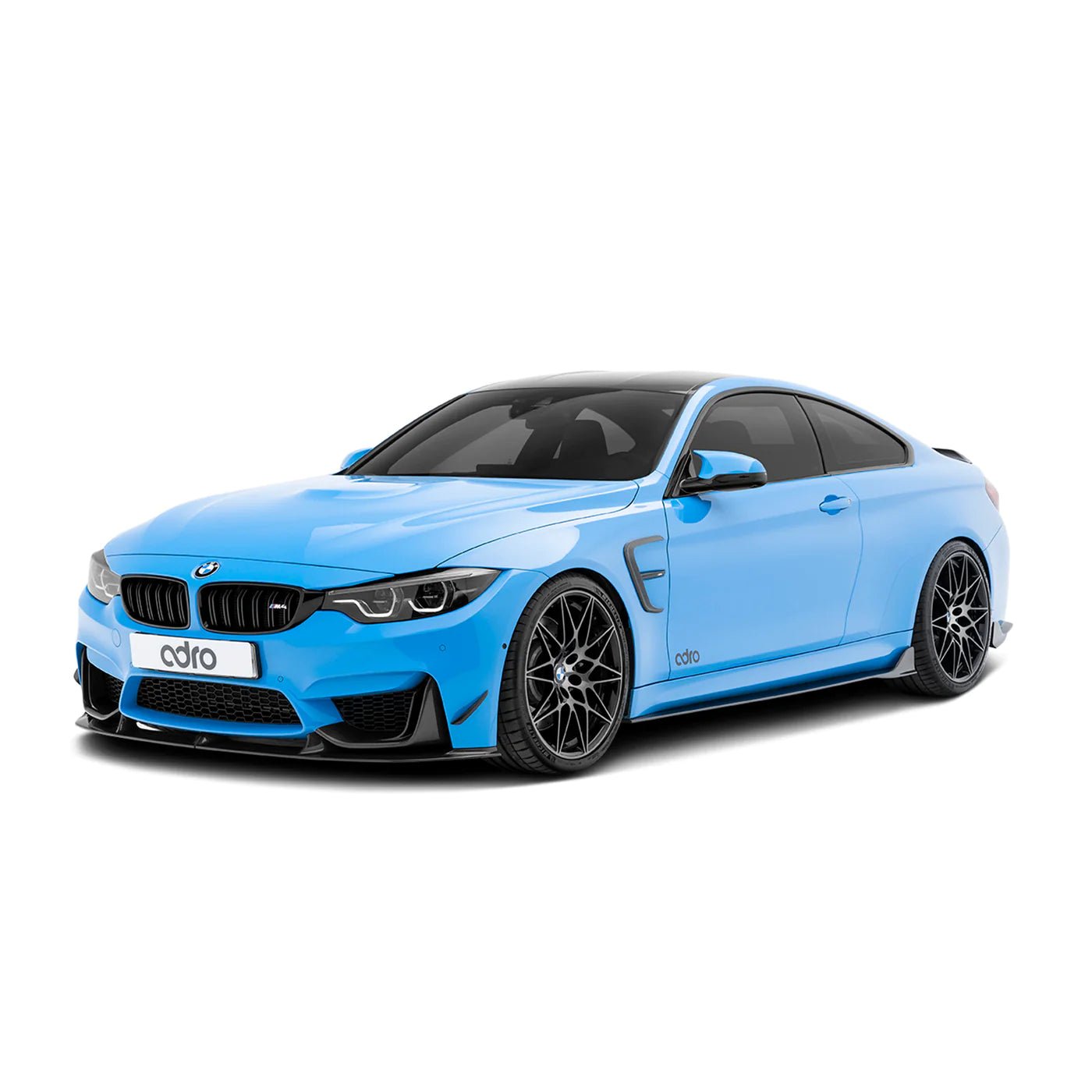 BMW M3 F80 & M4 F82 F83 Pre - Preg Carbon Fibre Front Air Ducts by Adro (2014 - 2020) - AUTOID - Bumper Inserts & Trim - Adro