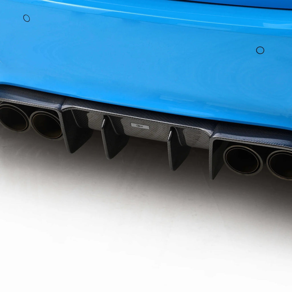 BMW M3 F80 & M4 F82 F83 Pre-Preg Carbon Fibre Rear Diffuser by Adro (2014-2020) - AUTOID® - Rear Diffusers - Adro