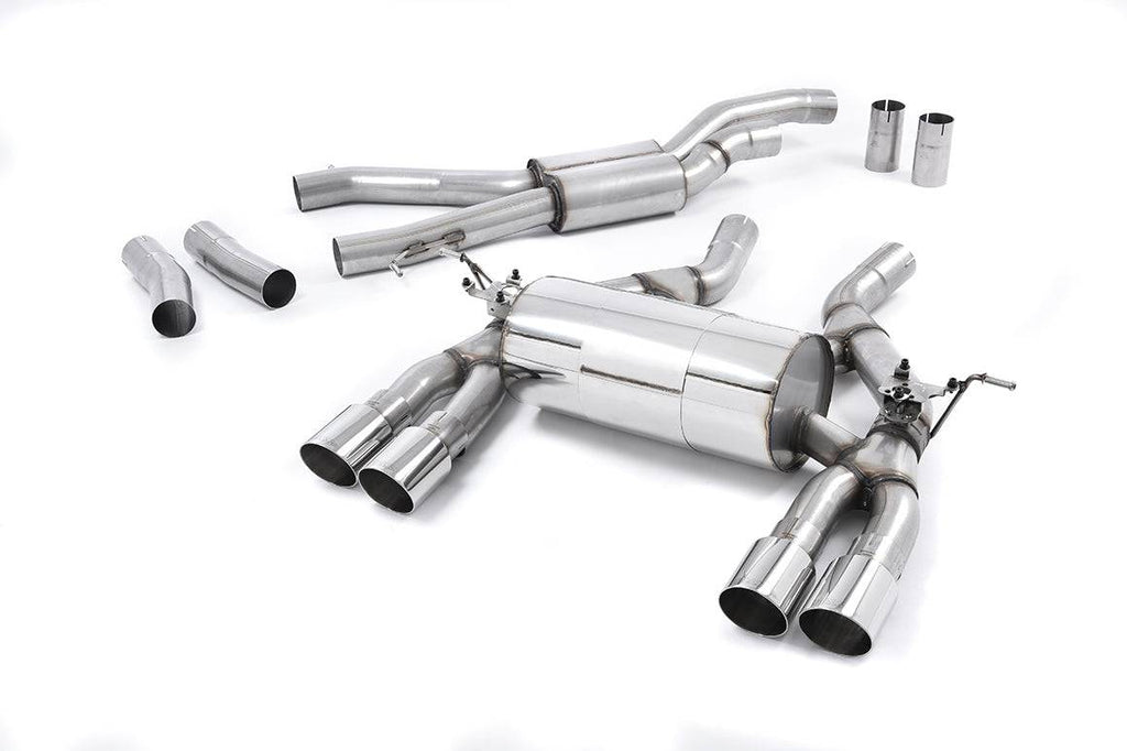 BMW M3 F80 & M4 F82 (Non-OPF) Full Equal Length & Catback Exhaust System by Milltek (2014-2018) - AUTOID® - Exhaust System - Milltek Sport