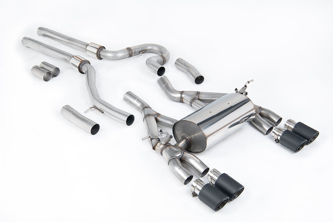 BMW M3 F80 & M4 F82 (Non-OPF) Full Equal Length & Catback Exhaust System by Milltek (2014-2018) - AUTOID® - Exhaust System - Milltek Sport