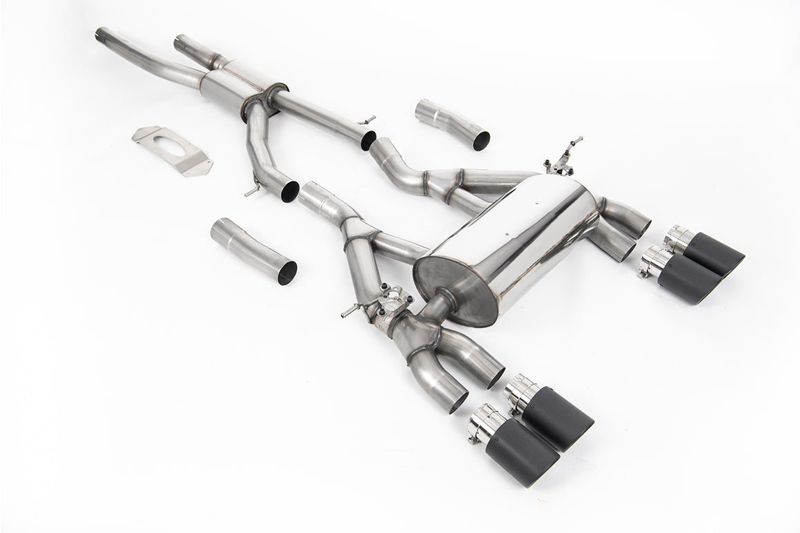 BMW M3 F80 & M4 F82 (OPF/GPF Model) Cat Back Exhaust System by Milltek (2019 - 2020) - AUTOID - Exhaust System - Milltek Sport