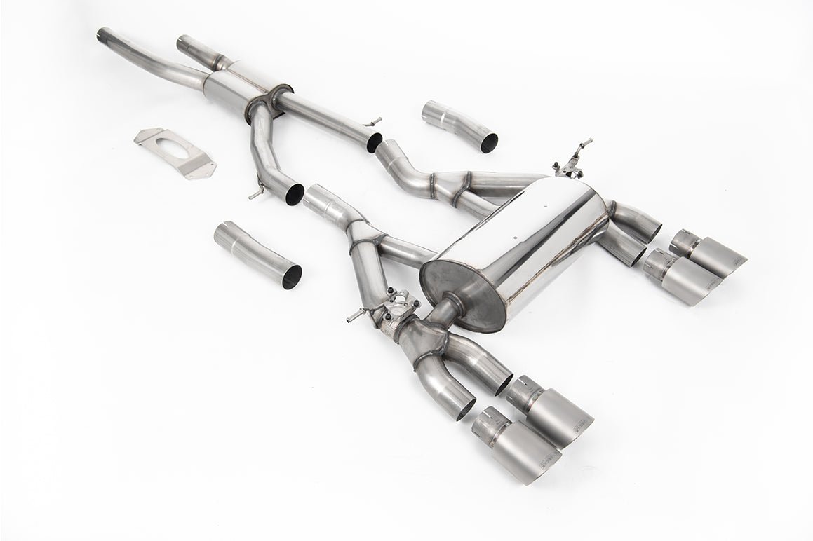 BMW M3 F80 & M4 F82 (OPF/GPF Model) Cat Back Exhaust System by Milltek (2019 - 2020) - AUTOID - Exhaust System - Milltek Sport