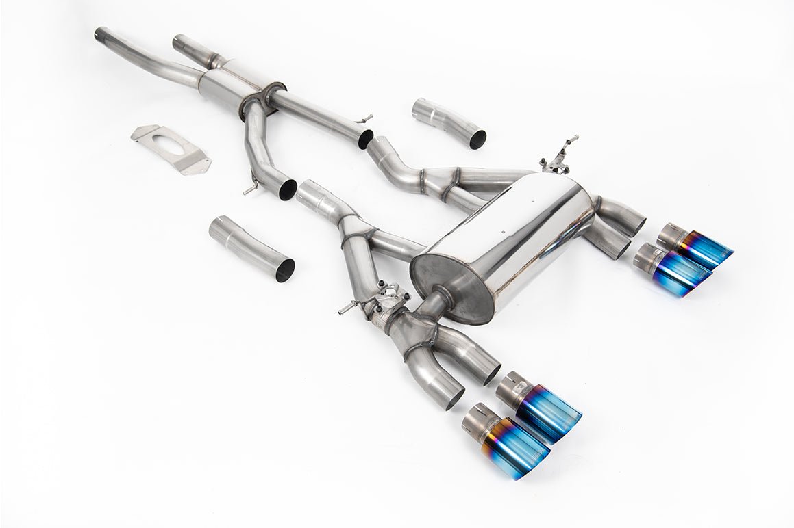 BMW M3 F80 & M4 F82 (OPF/GPF Model) Cat Back Exhaust System by Milltek (2019 - 2020) - AUTOID - Exhaust System - Milltek Sport