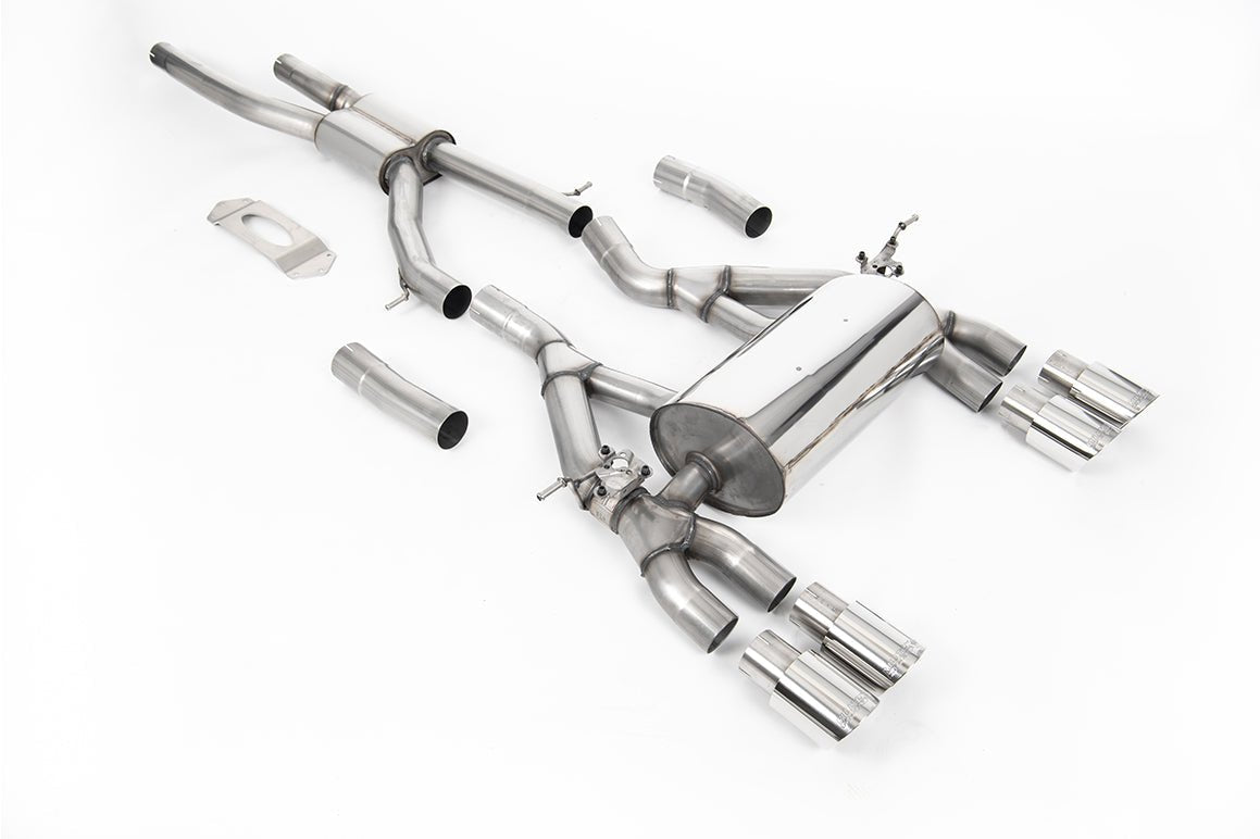 BMW M3 F80 & M4 F82 (OPF/GPF Model) Cat Back Exhaust System by Milltek (2019-2020) - AUTOID® - Exhaust System - Milltek Sport