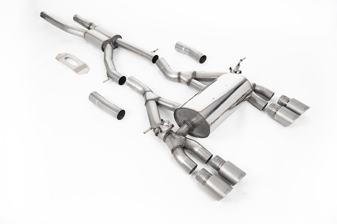 BMW M3 F80 & M4 F82 (OPF/GPF Model) Cat Back Exhaust System by Milltek (2019-2020) - AUTOID® - Exhaust System - Milltek Sport