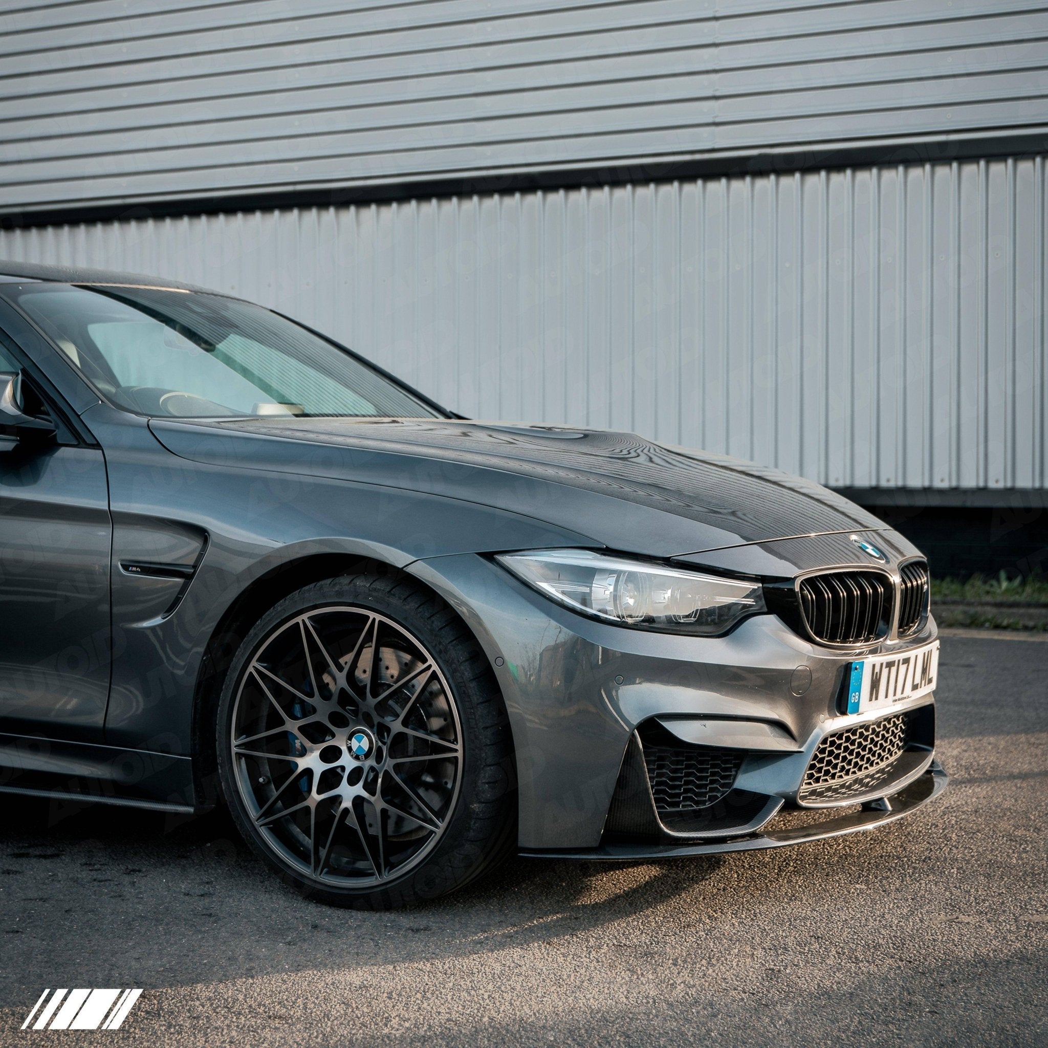 BMW M3 F80 & M4 F82 Pre-Preg Carbon Fibre Front Bumper Inserts by FORM (2014-2020) - AUTOID® - Bumper Inserts & Trim - FORM Industries