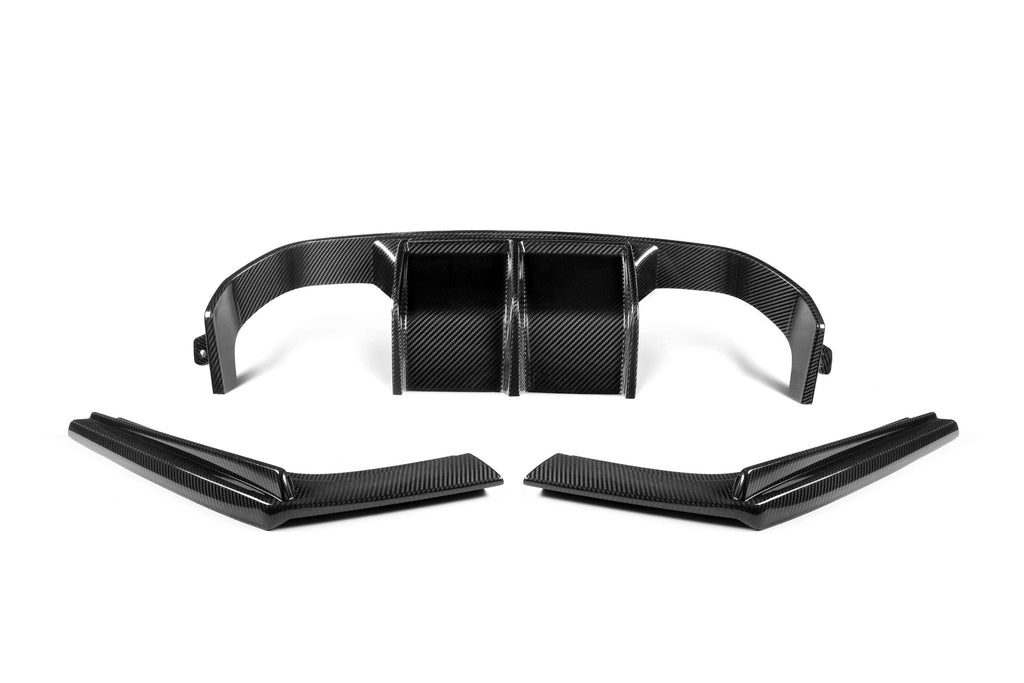 BMW M3 F80 & M4 F82 Pre-Preg Carbon Fibre GT Rear Diffuser Set Pro by FORM (2014-2020) - AUTOID® - Rear Diffusers - FORM Industries