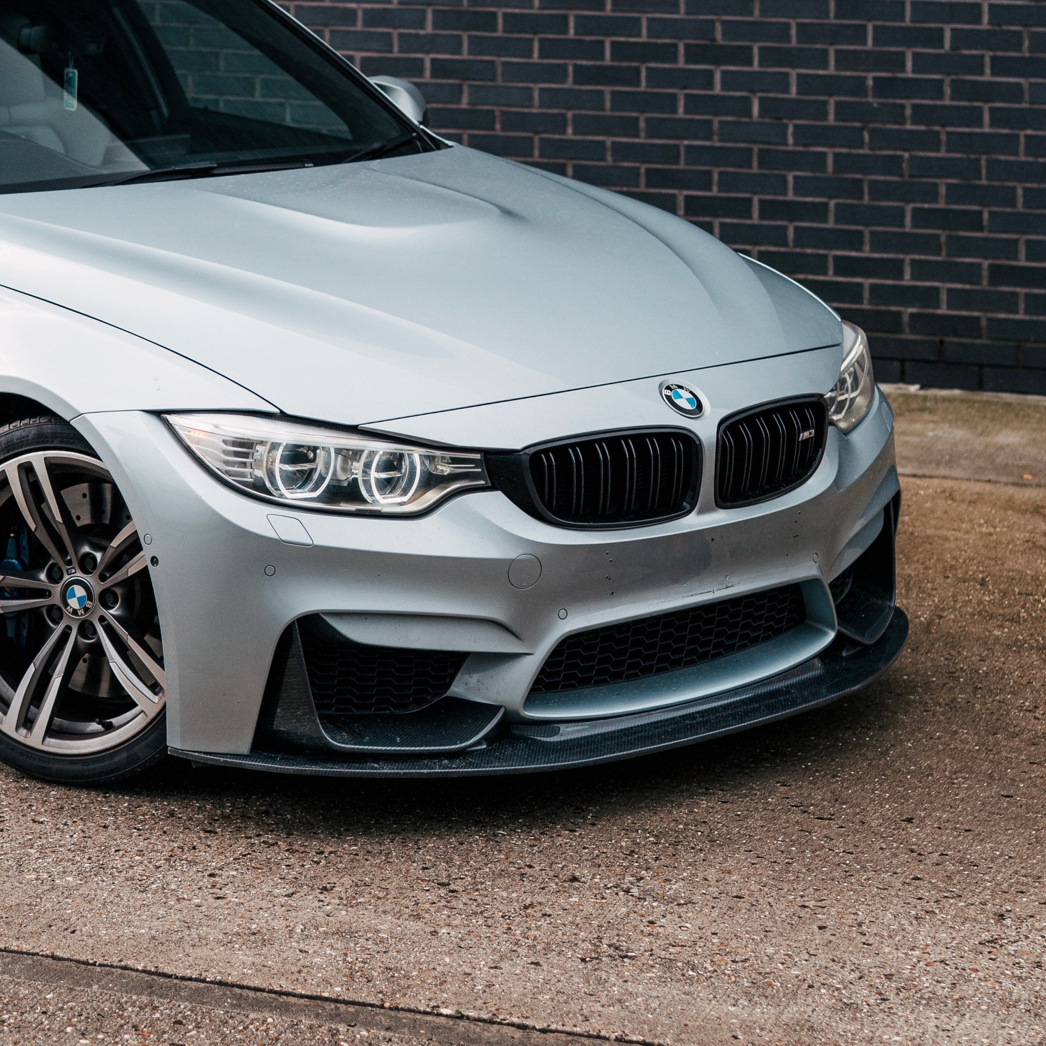 BMW M3 F80 & M4 F82 Pre-Preg Carbon Fibre GT V2 Front Splitter by FORM (2014-2020) - AUTOID® - Front Lips & Splitters - FORM Industries