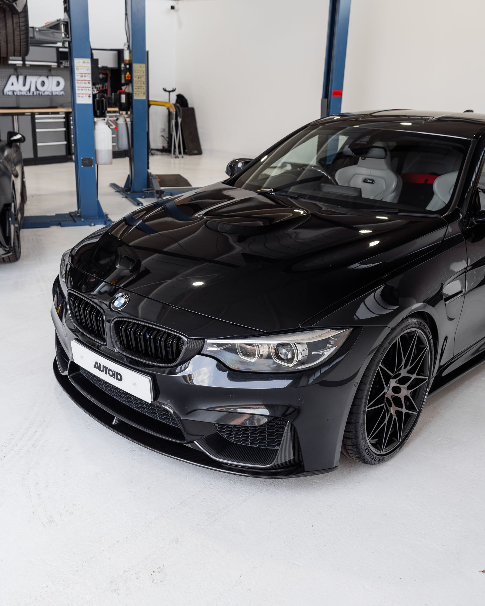 BMW M3 F80 & M4 F82 Pre-Preg Carbon Fibre Performance Front Splitter Pro by FORM (2014-2020) - AUTOID® - Front Lips & Splitters - FORM Industries