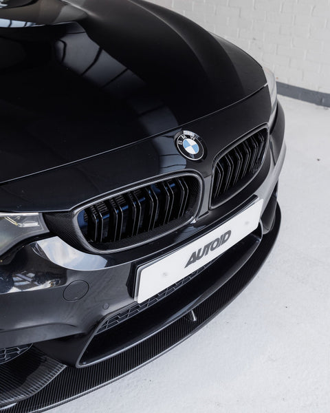 BMW M3 F80 & M4 F82 Pre-Preg Carbon Fibre Performance Front Splitter Pro by FORM (2014-2020) - AUTOID® - Front Lips & Splitters - FORM Industries