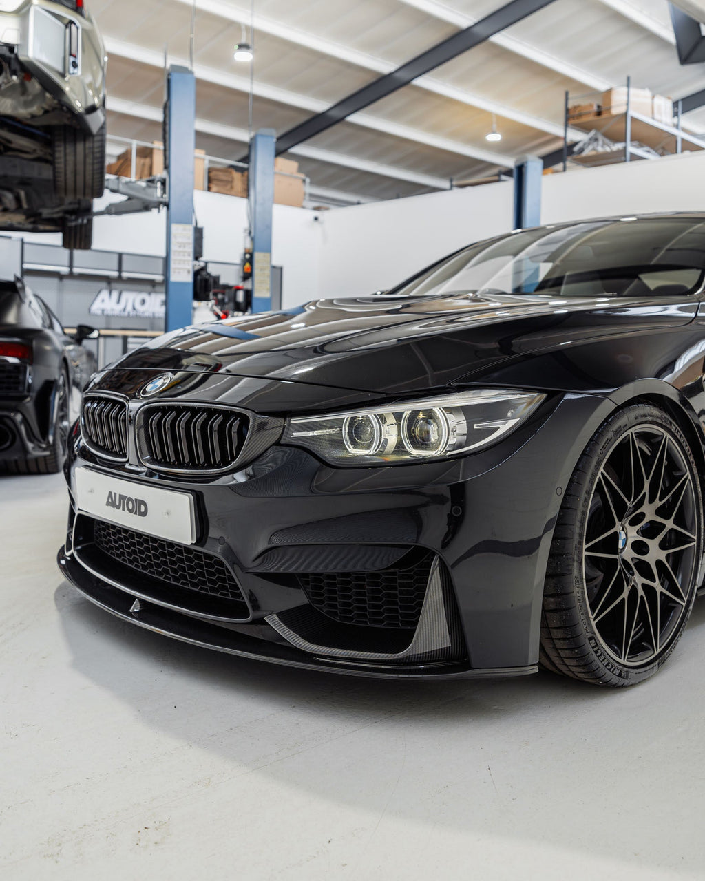 BMW M3 F80 & M4 F82 Pre-Preg Carbon Fibre Performance Front Splitter Pro by FORM (2014-2020) - AUTOID® - Front Lips & Splitters - FORM Industries
