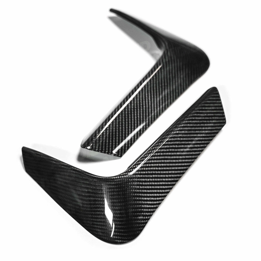 BMW M3 F80 & M4 F82 Pre-preg Carbon Fibre Rear Bumper Covers by FORM (2014-2020) - AUTOID® - Bumper Inserts & Trim - FORM Industries