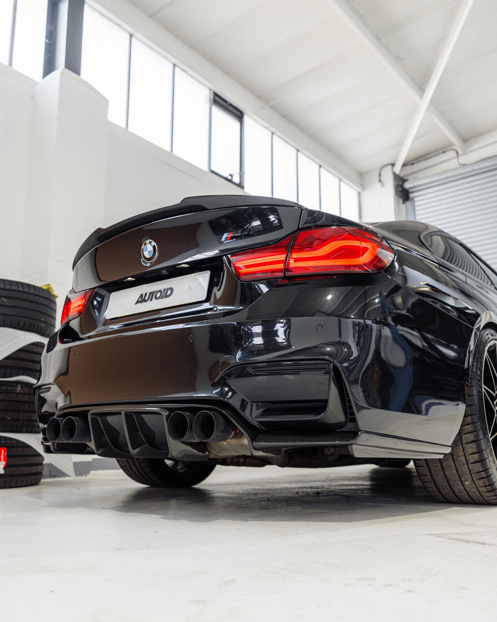 BMW M3 F80 & M4 F82 Pre - Preg Carbon Fibre Rear Diffuser Set by TRE (2014 - 2020) - AUTOID - Rear Diffusers - TRE