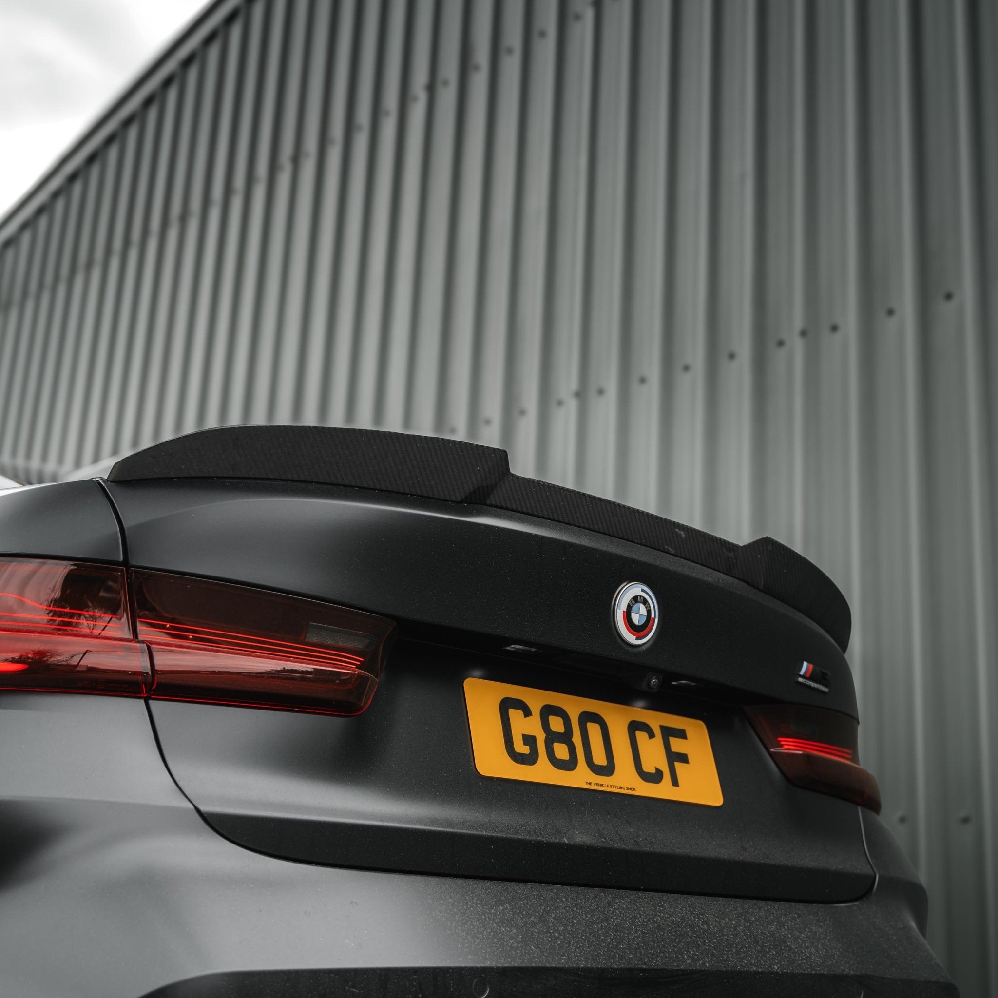 BMW M3 G80 & 3 Series G20 Pre - preg Carbon Fibre PR - 1 Rear Spoiler by TRE (2018+) - AUTOID - Rear Spoilers - TRE