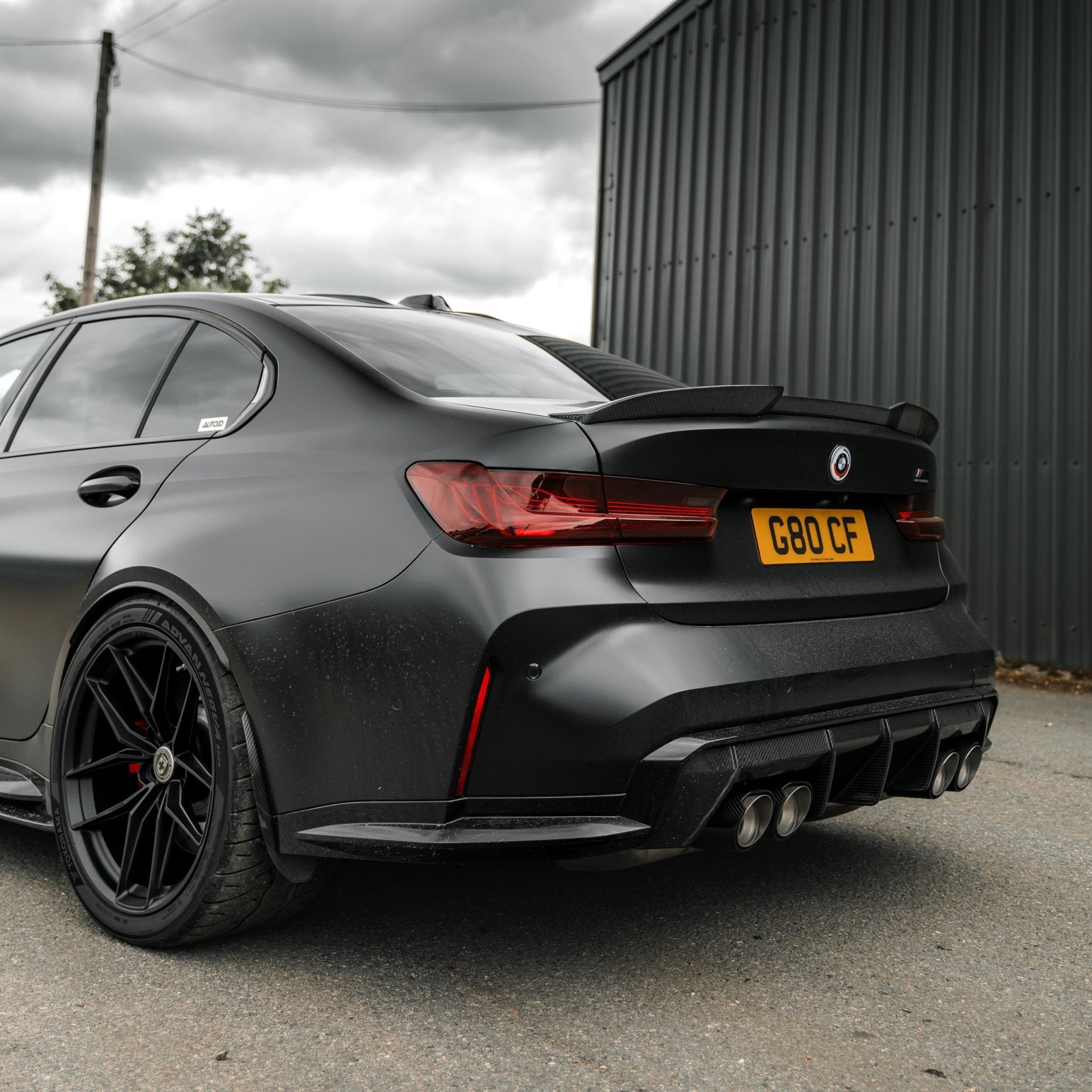 BMW M3 G80 & 3 Series G20 Pre-preg Carbon Fibre PR-1 Rear Spoiler by TREVORA (2018+) - AUTOID® - Rear Spoilers - TREVORA
