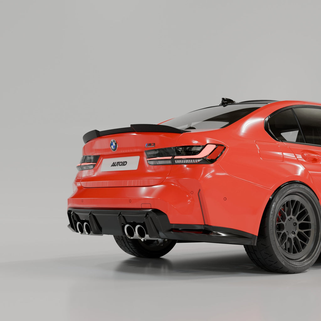 BMW M3 G80 & 3 Series G20 Pre-preg Carbon Fibre PR-1 Rear Spoiler by TREVORA (2018+) - AUTOID® - Rear Spoilers - TREVORA