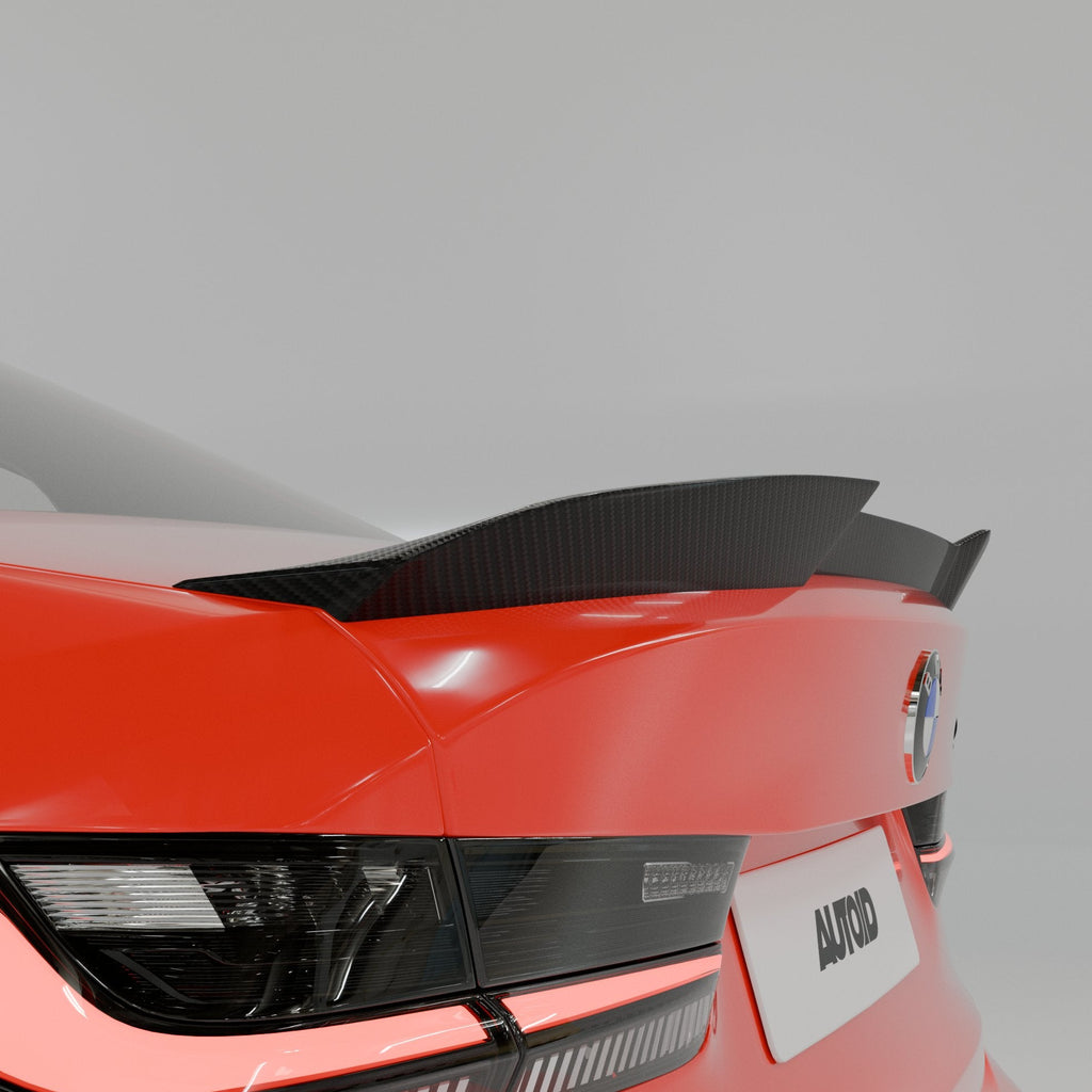 BMW M3 G80 & 3 Series G20 Pre-preg Carbon Fibre PR-1 Rear Spoiler by TREVORA (2018+) - AUTOID® - Rear Spoilers - TREVORA