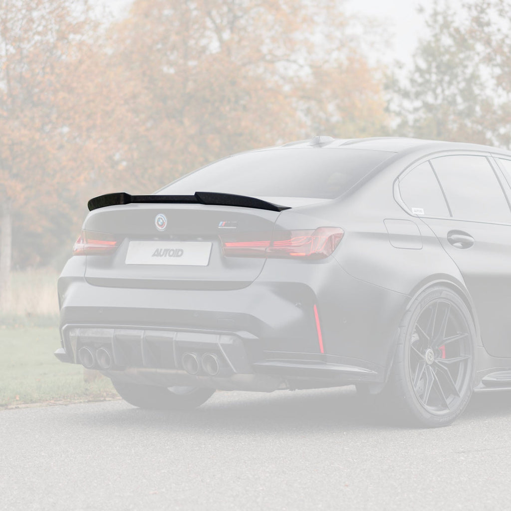 BMW M3 G80 & 3 Series G20 Pre-preg Carbon Fibre PR-1 Rear Spoiler by TREVORA (2018+) - AUTOID® - Rear Spoilers - TREVORA