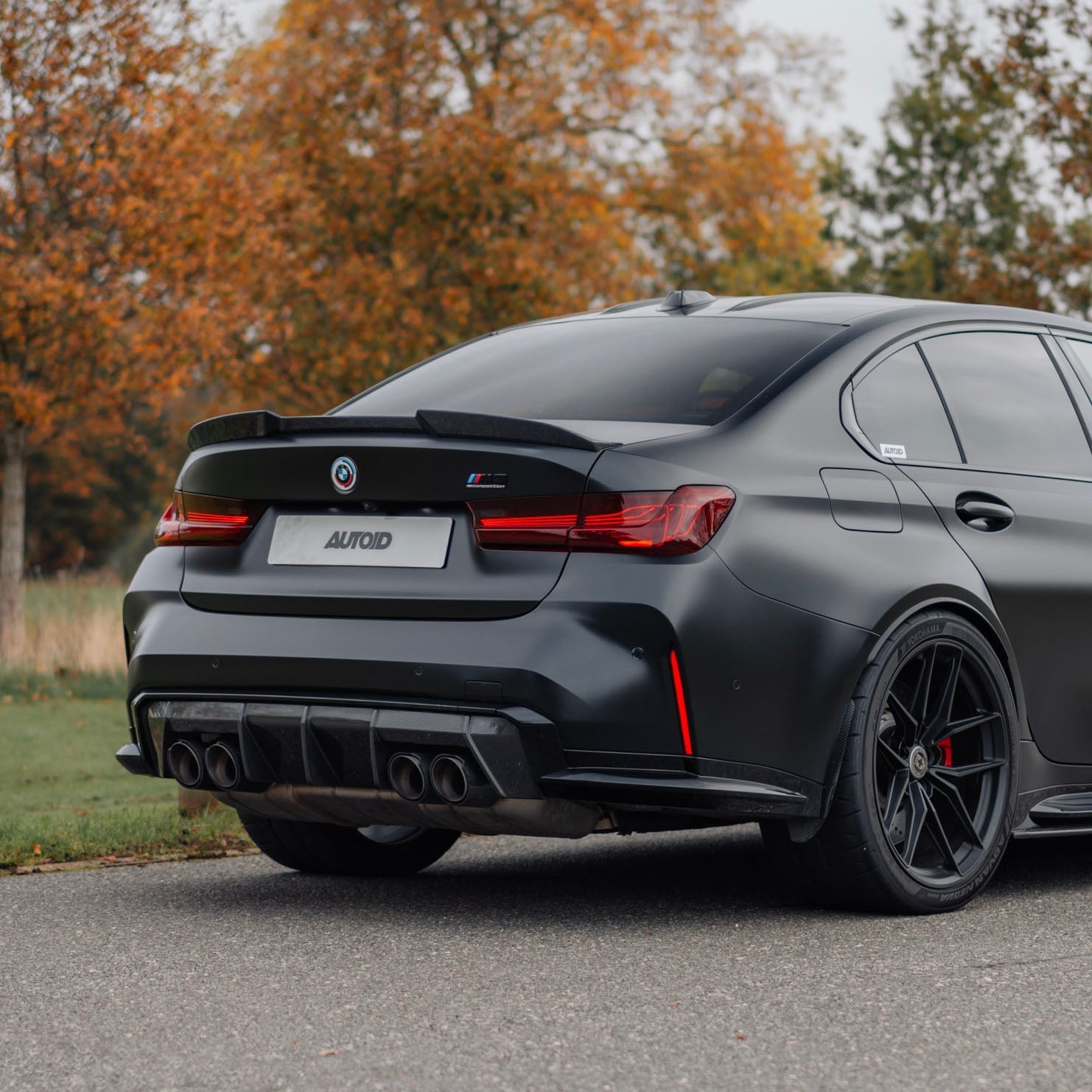 BMW M3 G80 & 3 Series G20 Pre-preg Carbon Fibre PR-1 Rear Spoiler by TREVORA (2018+) - AUTOID® - Rear Spoilers - TREVORA