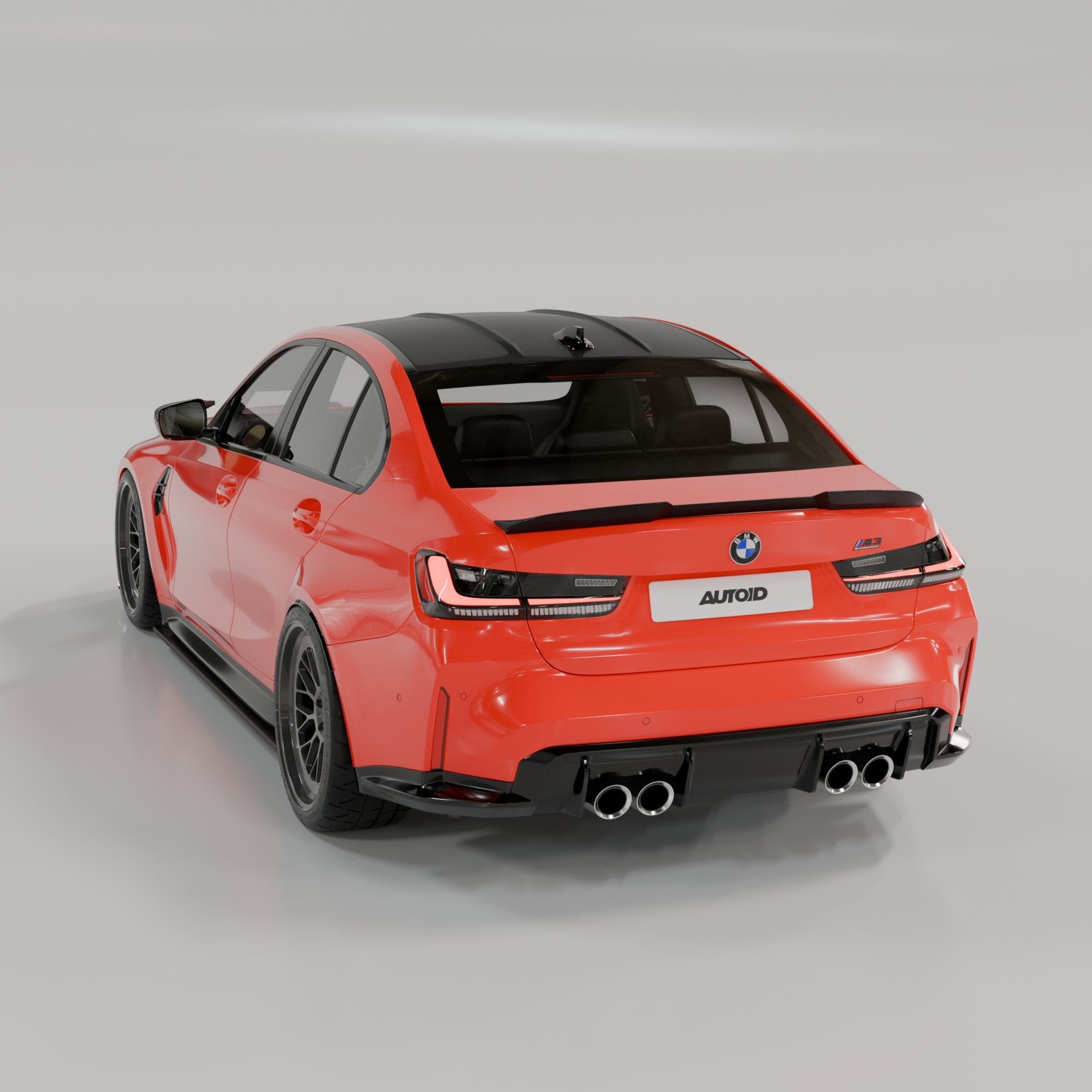 BMW M3 G80 & 3 Series G20 Pre-preg Carbon Fibre PR-1 Rear Spoiler by TREVORA (2018+) - AUTOID® - Rear Spoilers - TREVORA