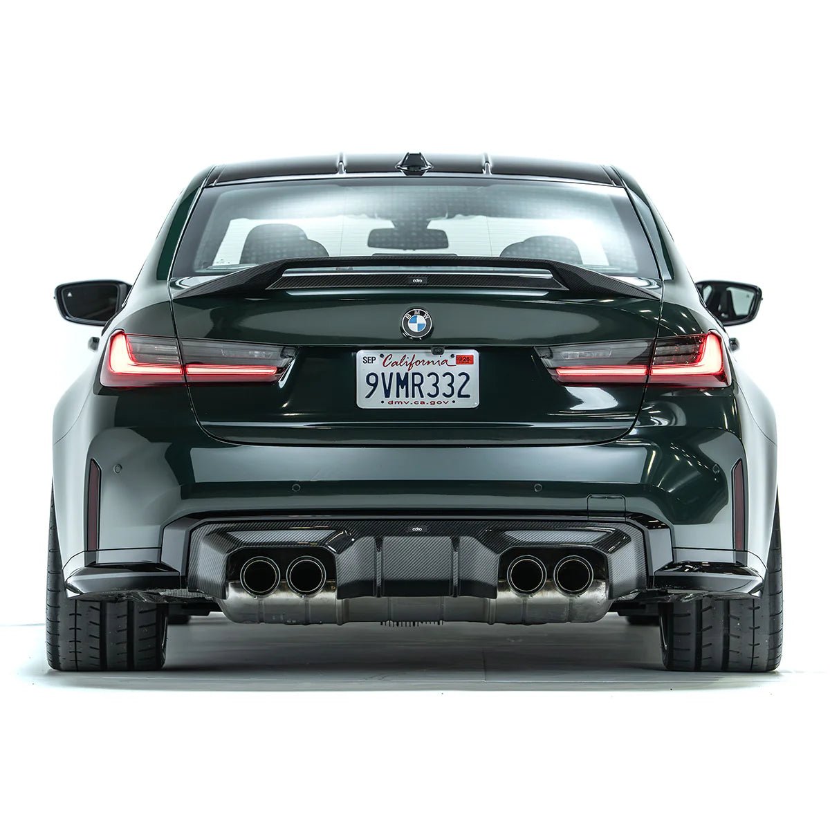 BMW M3 G80 & 3 Series G20 Pre-Preg Carbon Fibre Rear Spoiler V2 by Adro (2020+) - AUTOID® - Rear Spoilers - Adro