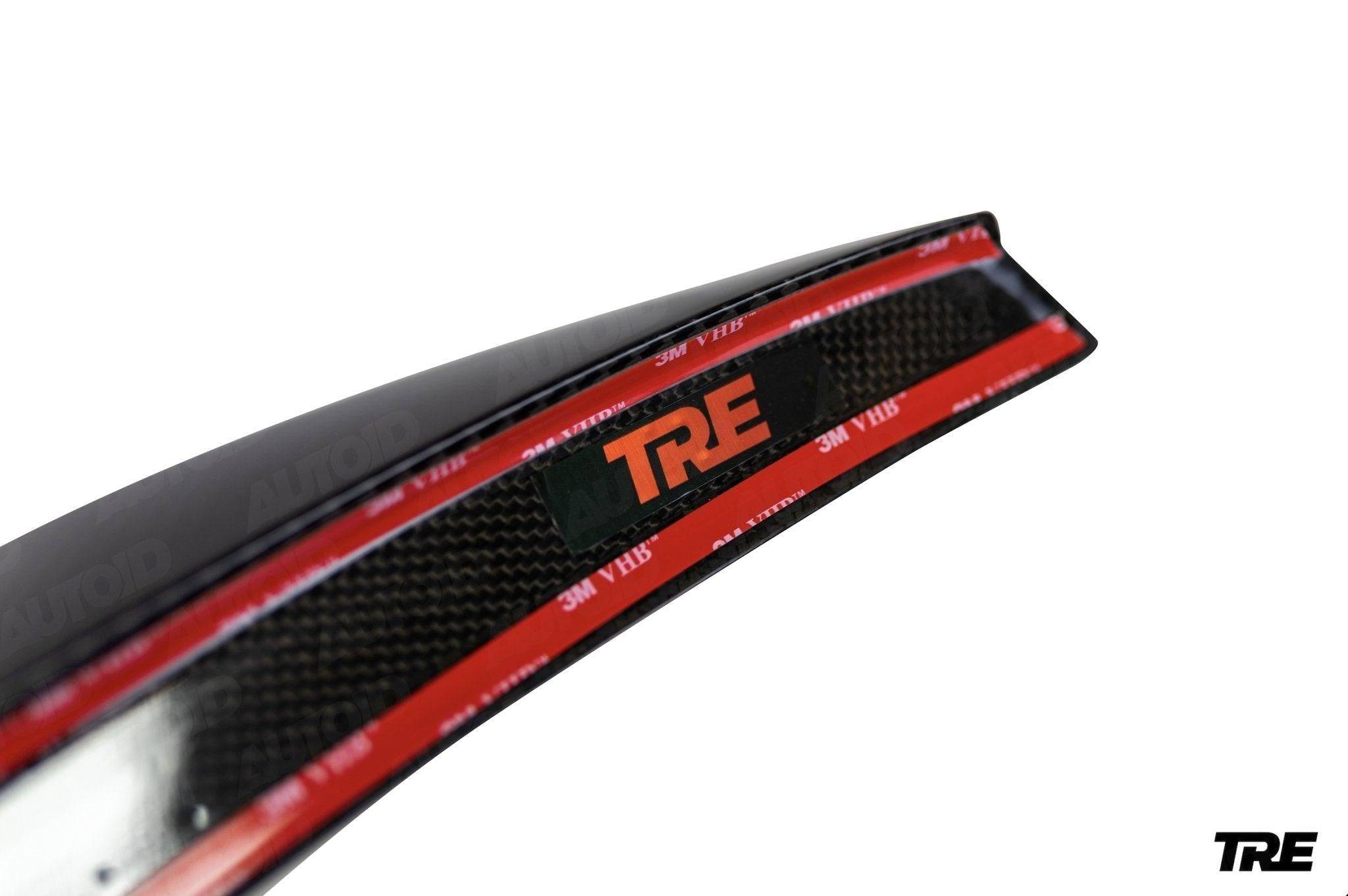 BMW M3 G80 & BMW 3 Series G20 Pre - Preg Carbon Fibre Ducktail Rear Spoiler by TRE (2018+) - AUTOID - Rear Spoilers - TRE