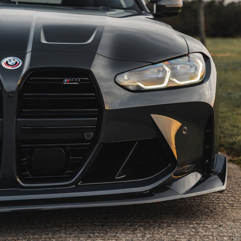 BMW M3 G80 G81 & BMW M4 G82 G83 Pre - Preg Carbon Fibre CSL Front Splitter by TRE (2021+) - AUTOID - Front Lips & Splitters - TRE