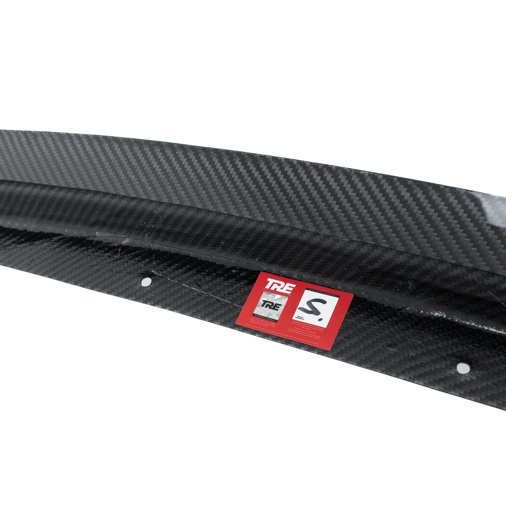 BMW M3 G80 G81 & BMW M4 G82 G83 Pre-Preg Carbon Fibre ID-01 Front Splitter by TREVORA (2021+) - AUTOID® - Front Lips & Splitters - TREVORA
