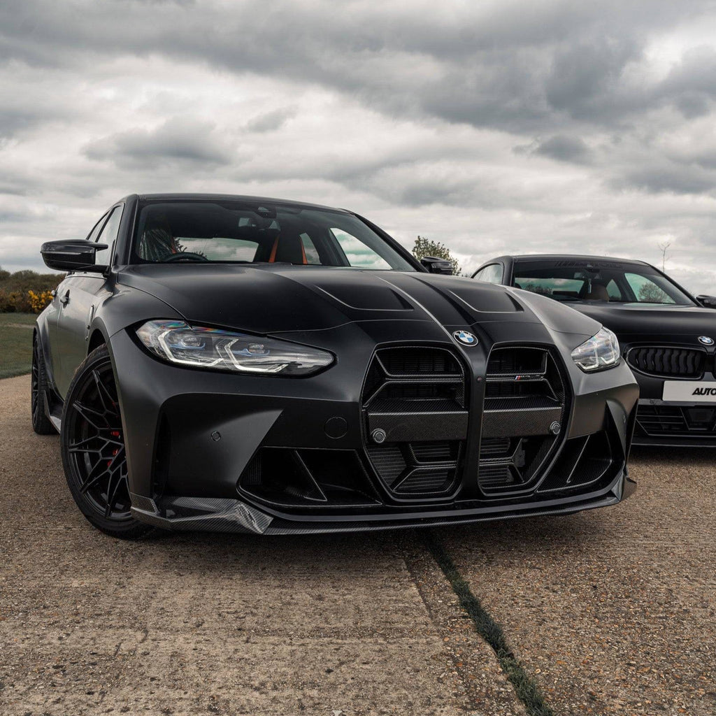 BMW M3 G80 G81 & BMW M4 G82 G83 Pre-Preg Carbon Fibre Performance Front Splitter Pro by FORM (2021+) - AUTOID® - Front Lips & Splitters - FORM Industries