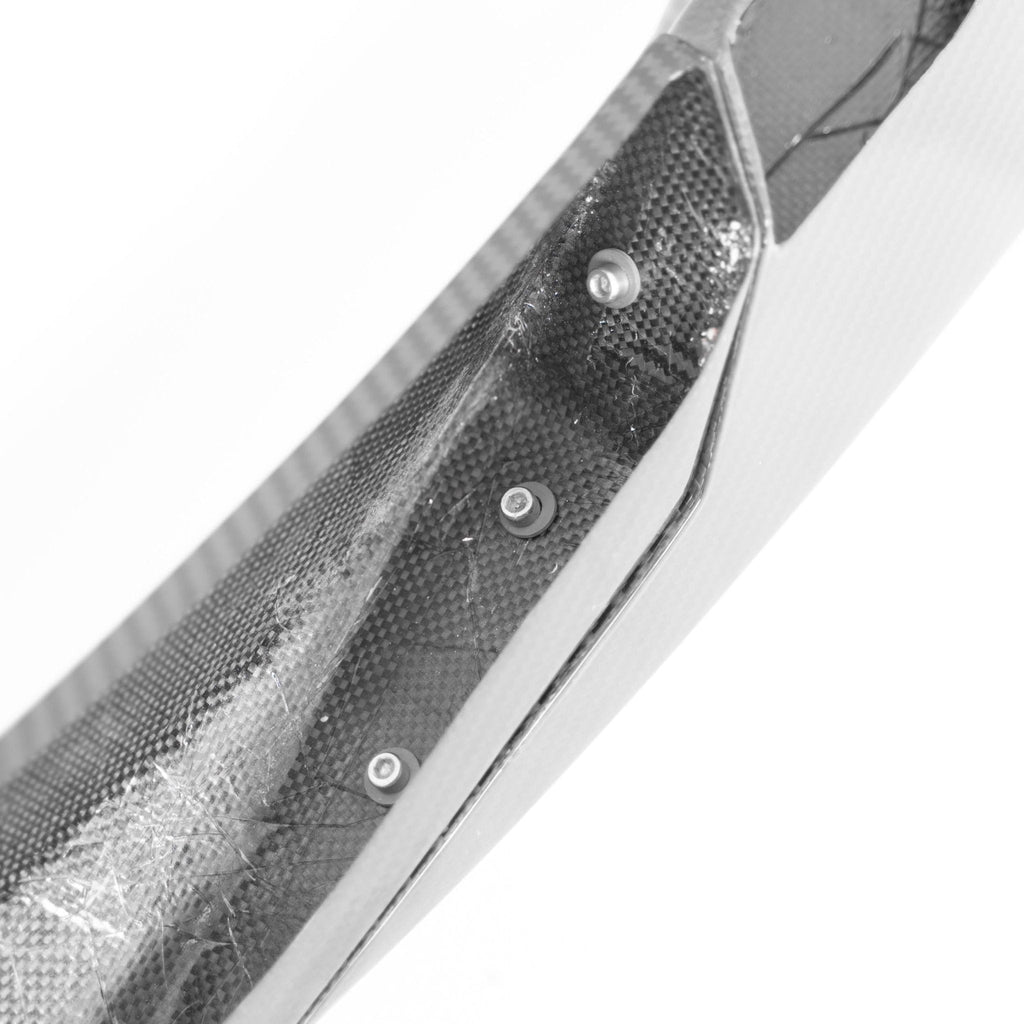 BMW M3 G80 G81 & BMW M4 G82 G83 Pre-Preg Carbon Fibre PR-1 Front Splitter by TREVORA (2021+) - AUTOID® - Front Lips & Splitters - TREVORA