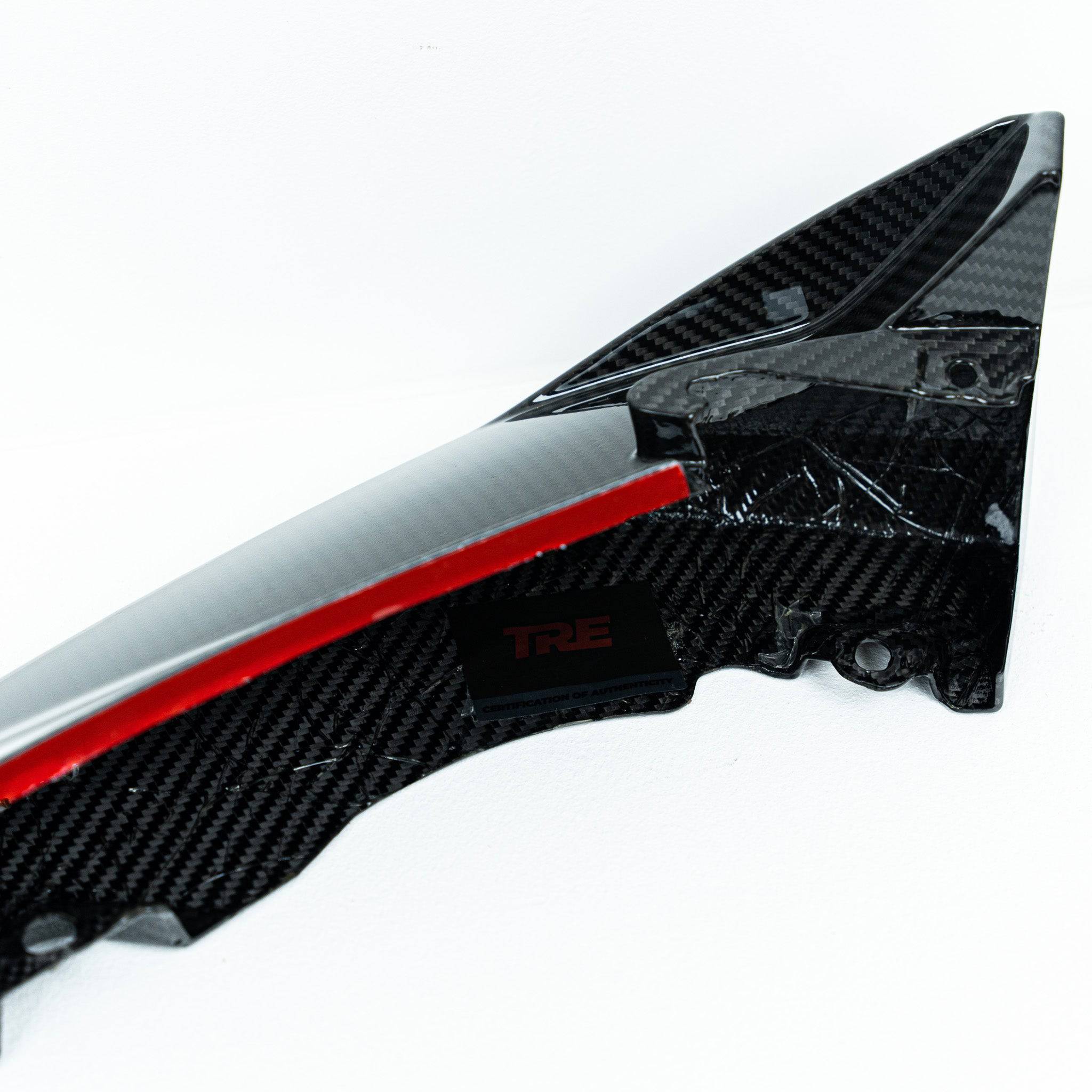 BMW M3 G80 G81 & BMW M4 G82 G83 Pre-Preg Carbon Fibre T-CSL Front Splitter by FORM (2021+) - AUTOID® - Front Lips & Splitters - FORM Industries