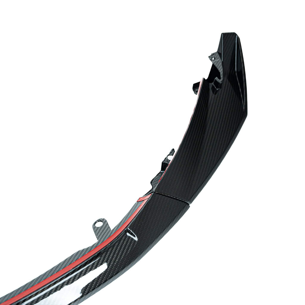 BMW M3 G80 G81 & BMW M4 G82 G83 Pre-Preg Carbon Fibre T-CSL Front Splitter by FORM (2021+) - AUTOID® - Front Lips & Splitters - FORM Industries