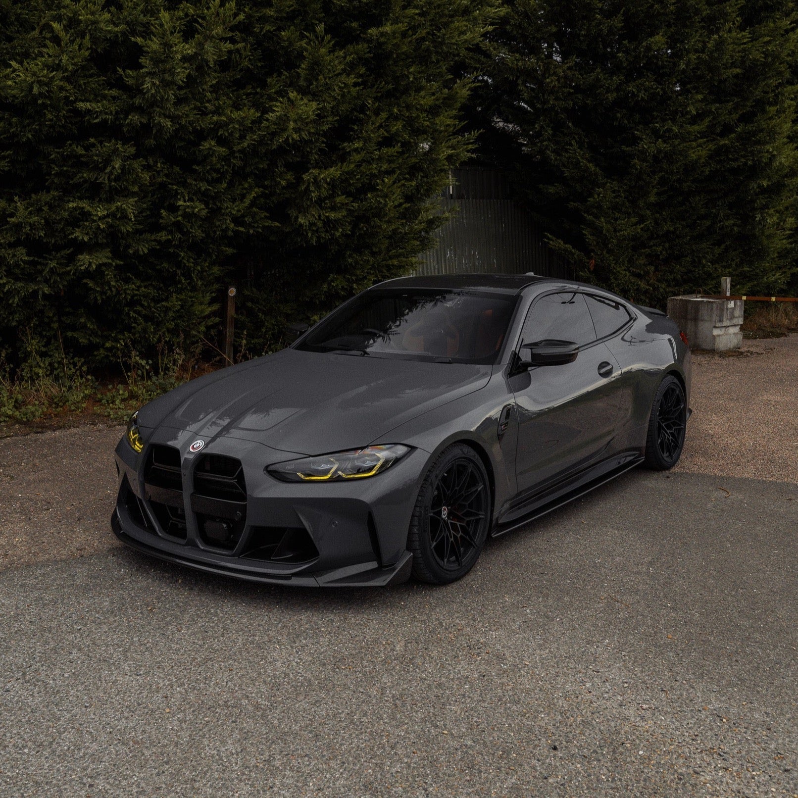 BMW M3 G80 G81 & BMW M4 G82 G83 Pre-Preg Carbon Fibre T-CSL Front Splitter by FORM (2021+) - AUTOID® - Front Lips & Splitters - FORM Industries