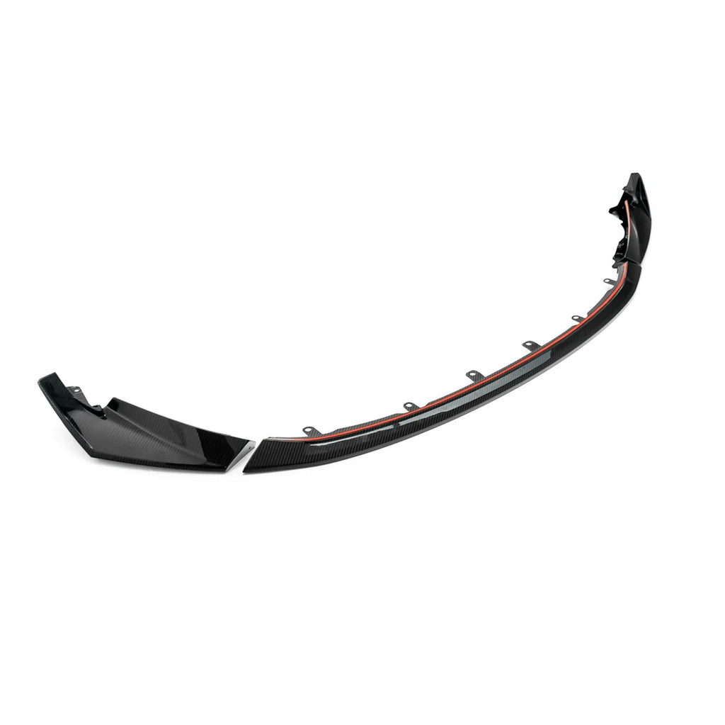 BMW M3 G80 G81 & BMW M4 G82 G83 Pre-Preg Carbon Fibre T-CSL Front Splitter by FORM (2021+) - AUTOID® - Front Lips & Splitters - FORM Industries