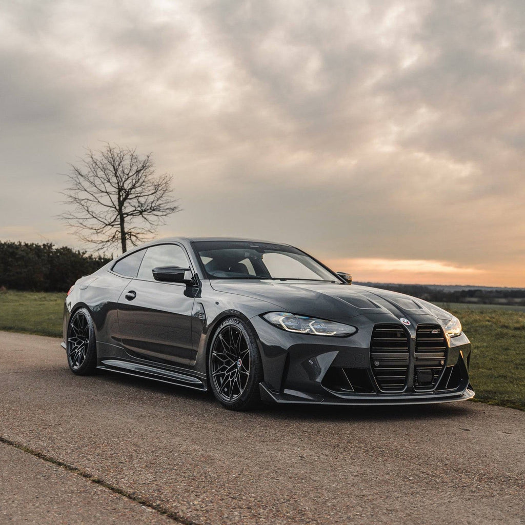 BMW M3 G80 G81 & BMW M4 G82 G83 Pre-Preg Carbon Fibre T-CSL Front Splitter by FORM (2021+) - AUTOID® - Front Lips & Splitters - FORM Industries