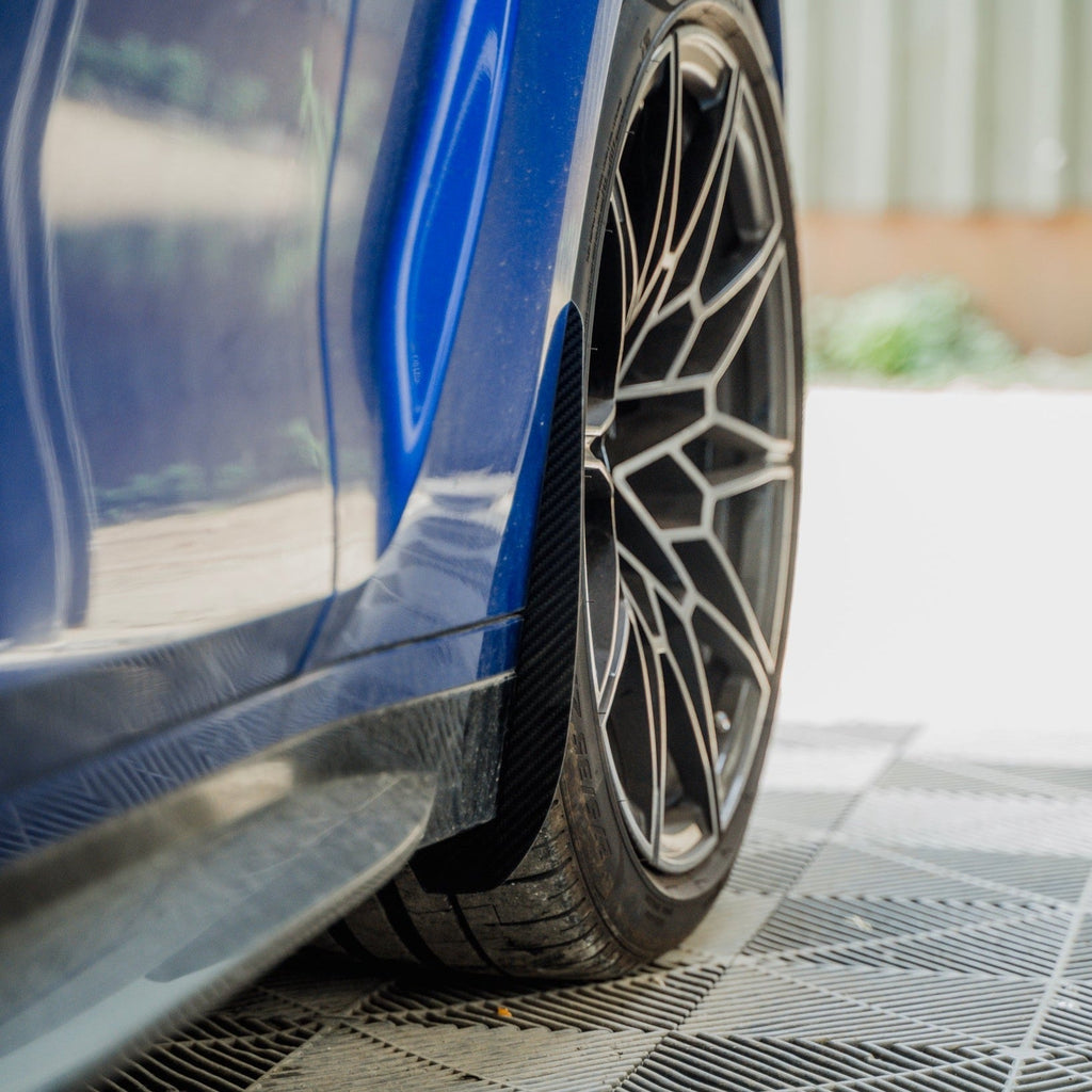 BMW M3 G80 G81 Carbon Fibre Arch Guards by AP (2021+) - AUTOID® - Arch Guards & Flaps - Automotive Passion