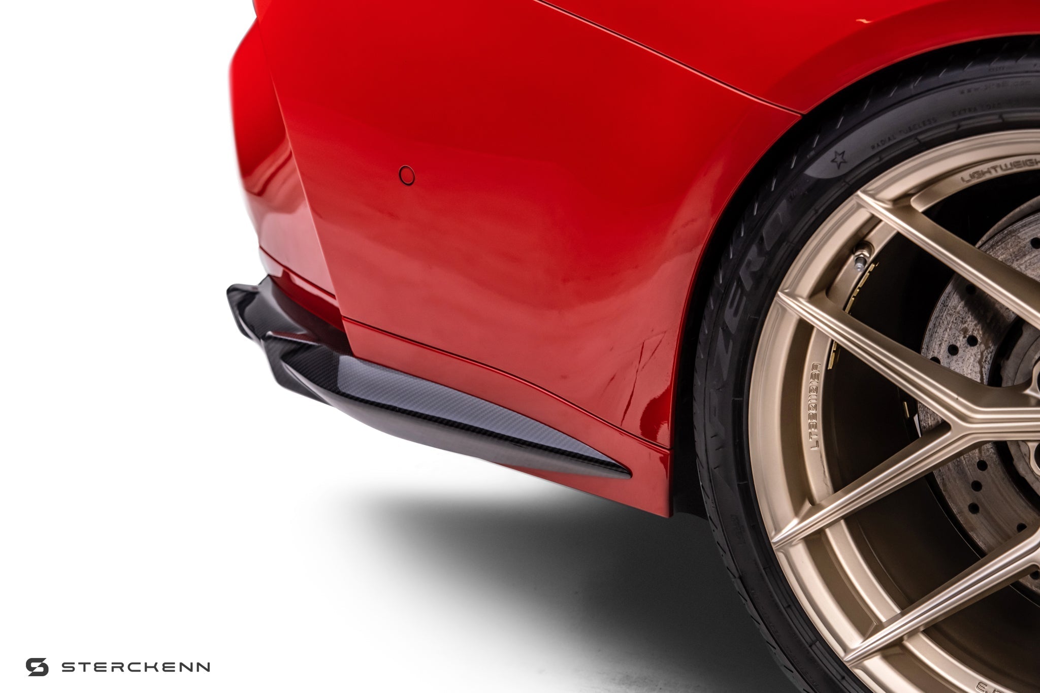 BMW M3 G80 G81 Carbon Fibre Rear Bumper Extension Canards by Sterckenn (2021+) - AUTOID® - Side Skirts & Winglets - Sterckenn