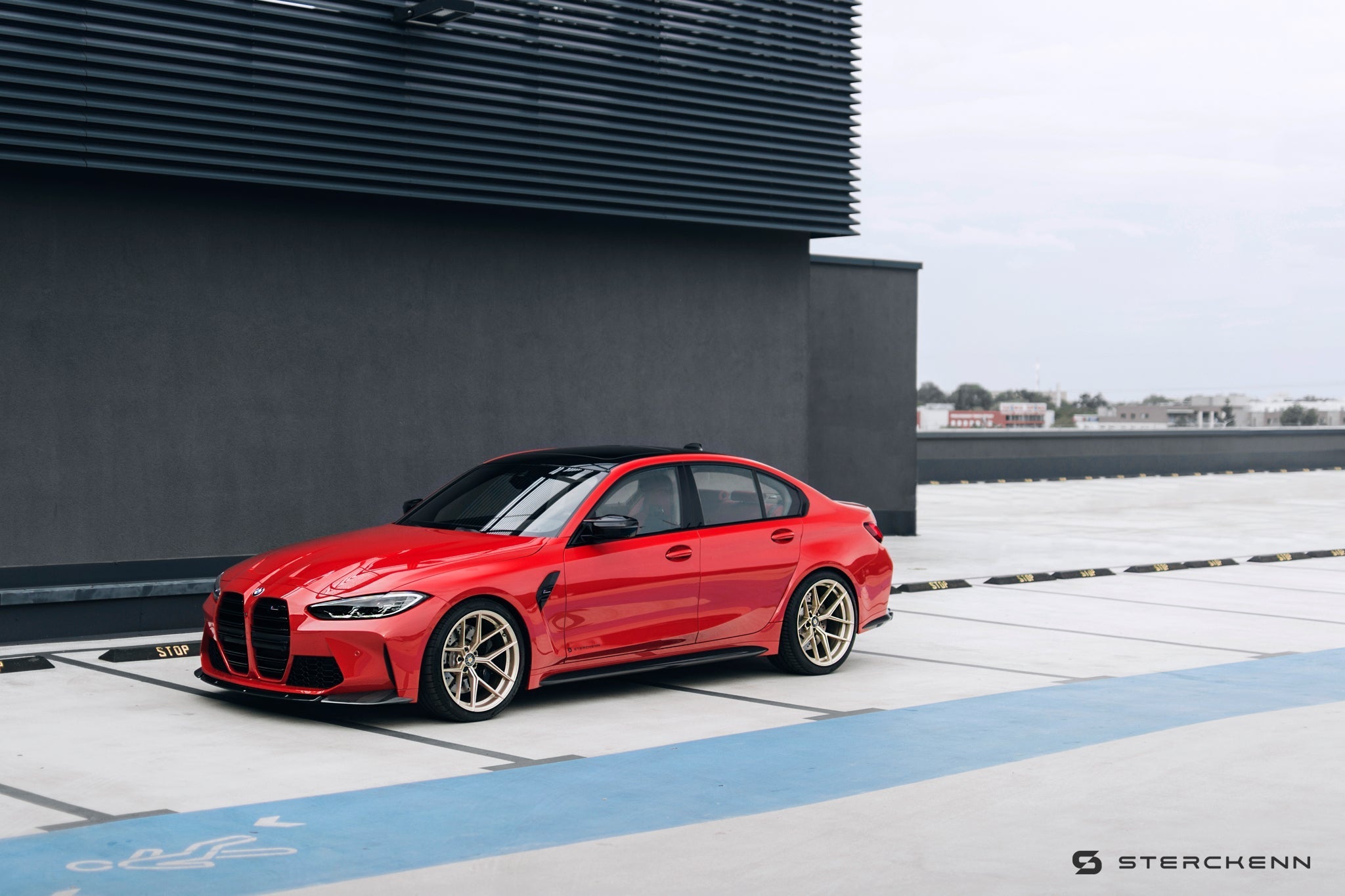 BMW M3 G80 G81 Carbon Fibre Side Skirts by Sterckenn (2021+) - AUTOID® - Side Skirts & Winglets - Sterckenn