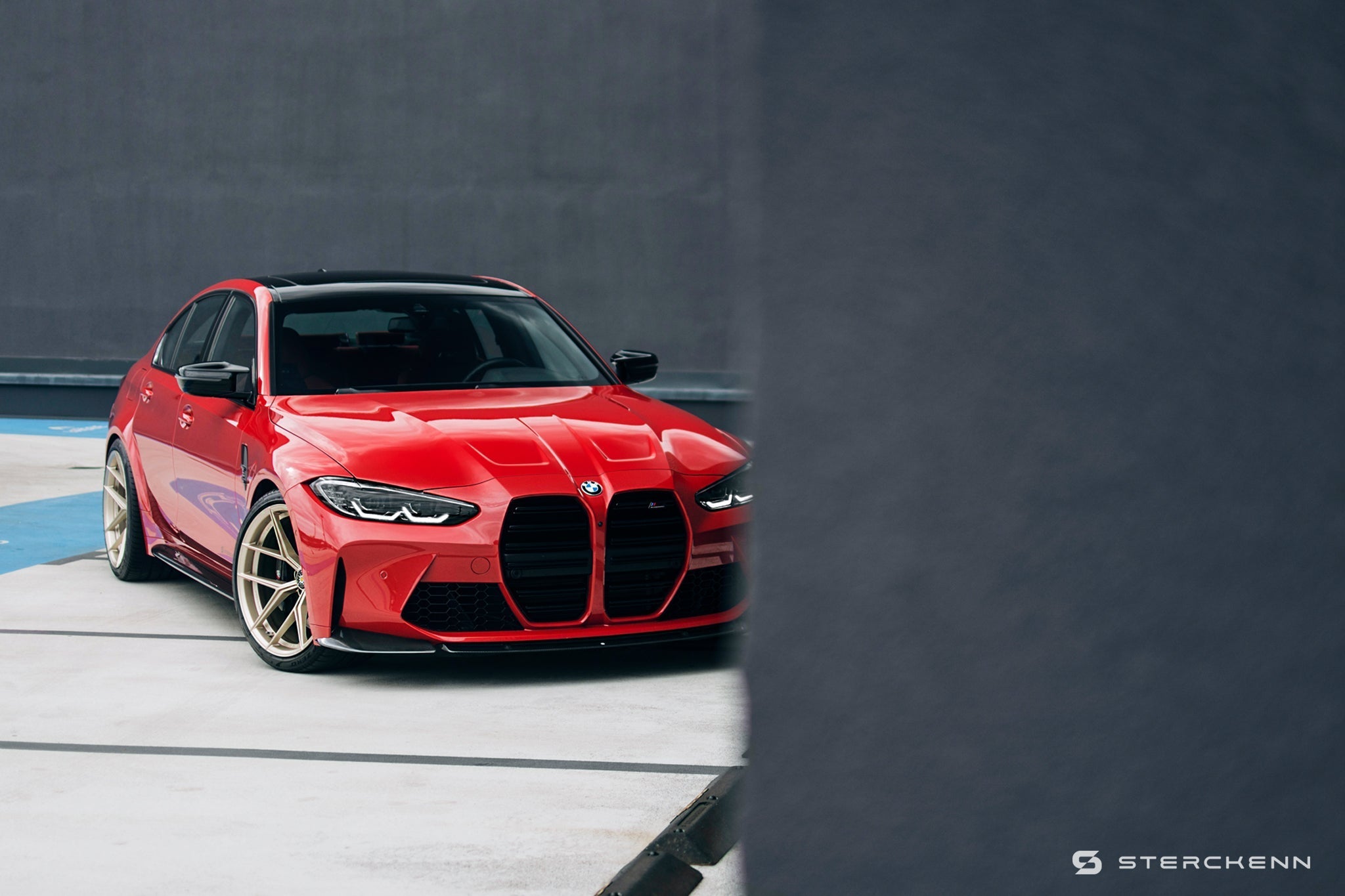 BMW M3 G80 G81 Carbon Fibre Side Skirts by Sterckenn (2021+) - AUTOID® - Side Skirts & Winglets - Sterckenn