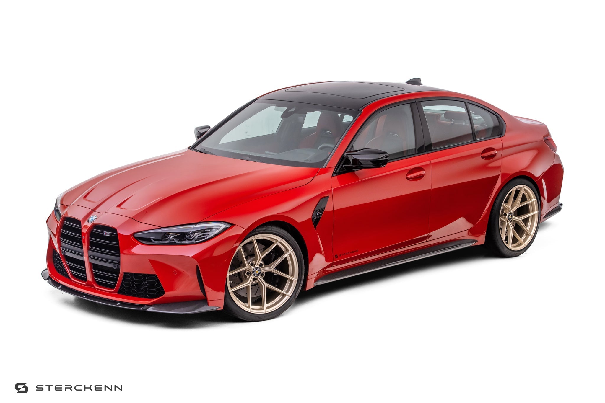 BMW M3 G80 G81 Carbon Fibre Side Skirts by Sterckenn (2021+) - AUTOID® - Side Skirts & Winglets - Sterckenn