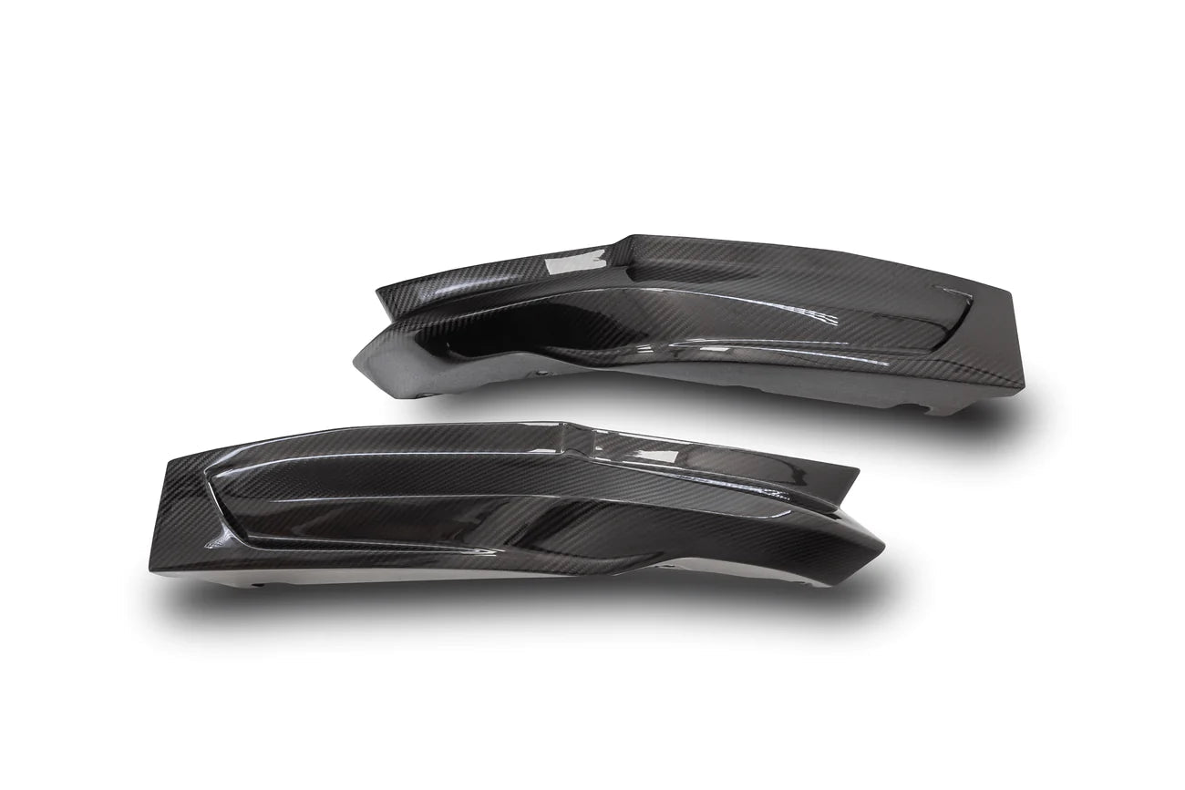 BMW M3 G80 G81 Carbon Fibre VRS Aero Rear Diffuser by Vorsteiner (2020+) - AUTOID® - Rear Diffusers - Vorsteiner